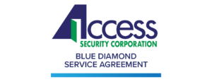 Access Security blue service agreement logo